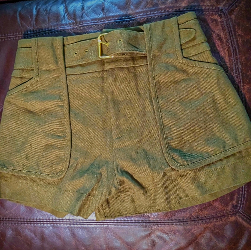 Derek Lam 10 Crosby Monterey Belted shorts
